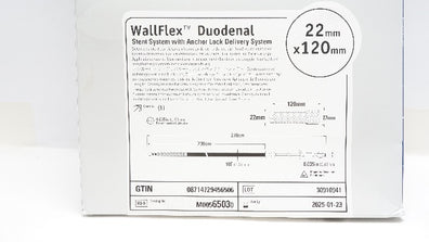 Boston Scientific 6503 WallFlex Duodenal Stent System 22mm x 120mm (x)